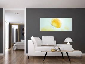 Tablou - Fluturele galben (120x50 cm)