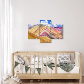 Tablou - Muntele Curcubeu, Peru (90x60 cm)