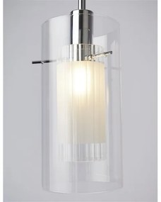 Lustră pe cablu DUO 3xE14/60W/230V crom lucios Searchlight 3303-3CC