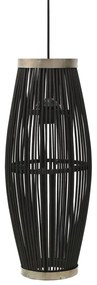 Lampa suspendata, negru, 25x62 cm, rachita, 40 W, oval, E27 Negru, 25 x 62 cm, nu, 1, nu