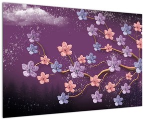 Tablou - Amurg de primăvară (90x60 cm)