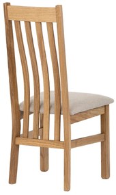 Set de scaune de sufragerie C-2100 CRM2, stejar, 2buc.