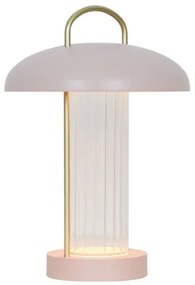 Nordlux - Lampă de birou tactilă LED reîncărcabilă MIRANO, dimabilă, 3W/3,7V, roz