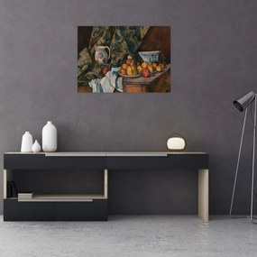 Tablou - Paul Cézanne, Still Life with Apples and Peaches, reproducere (70x50 cm)