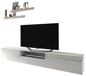 Mobilier living Berny 28 (alb + alb lucios). 1036090