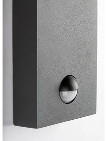Lampă de perete de exterior cu senzor SAVANO 1xE27/40W/230V IP44 Rabalux 7267