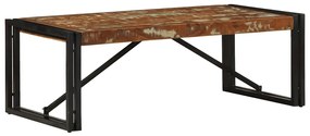 vidaXL Masuta de cafea multicolora 100x50x35 cm lemn masiv recuperat