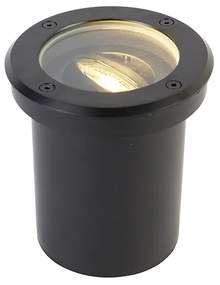 Spot exterior inteligent de sol negru reglabil cu Wi-Fi GU10 - Delux