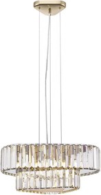 Zuma Line P0496-04G-F7AC - Lustră pe cablu HELIOS, 4xG9/33W/230V, auriu