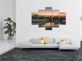Tablou - orașul port (150x105 cm)
