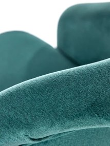 Scaun Toledo 2 velvet verde/stejar miere Monolith 37