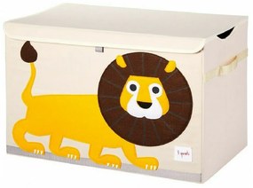 3 sprouts - Cutie de depozitare XXL pentru camera copiilor, Lion,