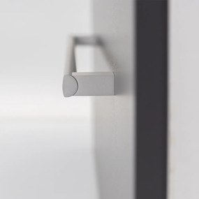 Mobilier complet de baie Vario Clam 80 alb-antracit