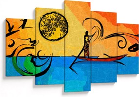 Tablou cu pictură străveche (150x105 cm)