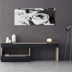 Tablou - Cappuccino de iarnă (120x50 cm)