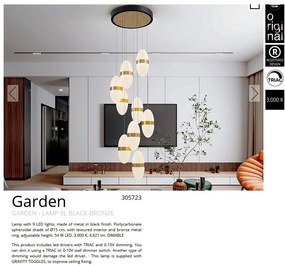 Lustra LED XL suspendata design modern Garden