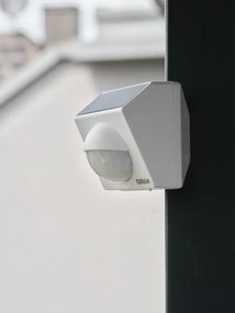 Osram - Senzor de mișcare solar SMART+ pentru exterior, 3,7 V, alb, IP65, Wi-Fi, 800 mAh