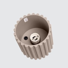 Sollux SL.1814 - Spot AURA, 1x GU10/10W/230V, 10 cm, taupe