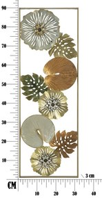 Mauro Ferretti Decoratiune de perete Frunza -A- CM 31,5X3X90