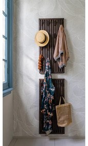 Panou de agățat diverse maro închis din lemn de stejar 46x100x8 cm Parco – Spinder Design