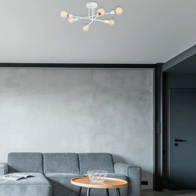 Plafonieră albă 64x64 cm Flower – Opviq lights