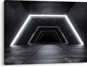 Tablou - Tunel futurist (70x50 cm)