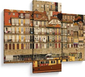 Tablou - Cartierul Waterfront, Portugalia (90x60 cm)