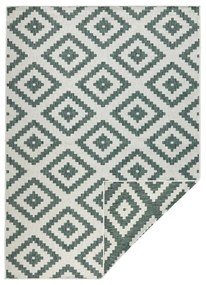 Covor adecvat pentru exterior NORTHRUGS Malta, 160 x 230 cm, verde - crem