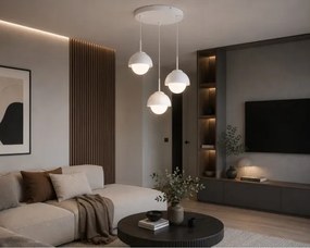 BRILAGI - Candelabru pe cablu COSMO 3xE27/60W/230V alb