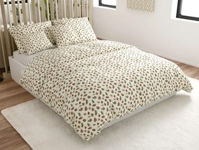 Lenjerie de pat din bumbac PINE CONES colorata Dimensiune lenjerie de pat: 2 buc 70 x 90 cm | 200 x 220 cm