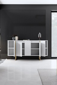 Dulap Luna (Alb + Auriu). 1073571