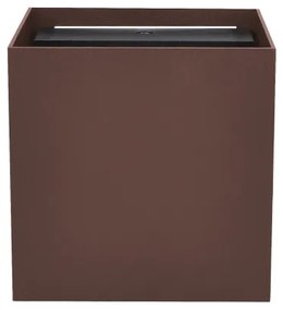 Brilagi - Aplică de exterior CUBE LED/6W/230V maro IP54