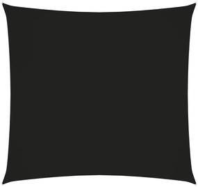 Parasolar, negru, 3,6x3,6 m, tesatura oxford, patrat Negru, 3.6 x 3.6 m