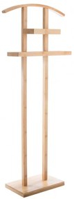 Suport haine Valet, bambus, 44.5x22 x H 113 cm