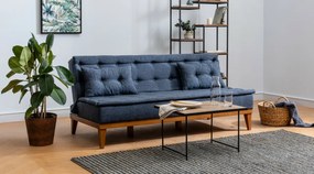 Canapea extensibilă Fuoco Dark Blue