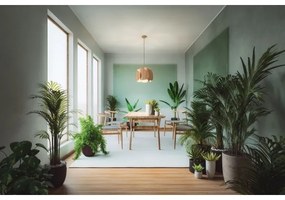 Lustră pe cablu PEVERO 1xE27/40W/230V lemn Fabas Luce 3672-40-132