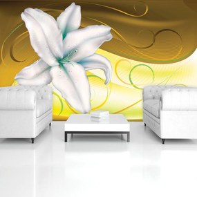 Fototapet - Arta florală - abstract (152,5x104 cm)
