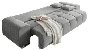 Canapea Extensibila Baku, Gri Deschis, 260 x 95 x 90 cm