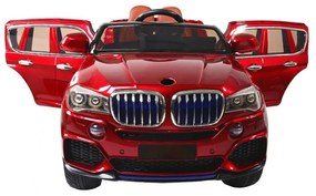 Masinuta Electrica cu Roti din Cauciuc NOVOKIDS™, Display LCD cu Redare MP4 Desene sau Muzica, Scaun de Piele, Model Offroad, Baterie Performanta
