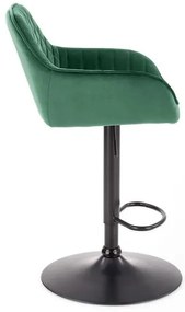 Scaun de bar H103 velvet verde