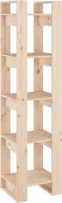 vidaXL Bibliotecă/Separator cameră, 41x35x160 cm, lemn masiv pin