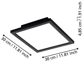 Plafonieră smart LED 15 W SALOBRENA-Z – EGLO