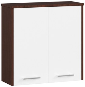 Dulap de baie suspendat Farid TYP5 (wenge + Alb). 1069550