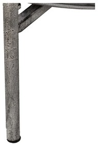 Etajeră gri din metal 45x144x45 cm Mireille – Ixia