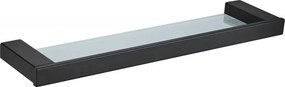 Mexen Pavo raft de sticlă suspendat, negru - 7030437-70