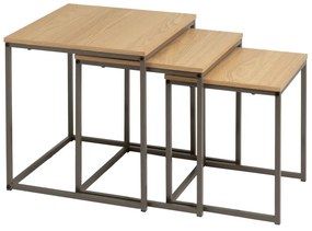 Măsuțe auxiliare 3 buc. 40x40 cm – Casa Selección