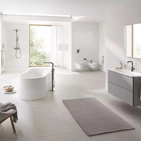 Coloana de dus cu termostat Grohe Euphoria SmartControl 310 Duo antracit periat Hard Graphite