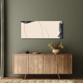 Tablou - Abstractizare bej (120x50 cm)