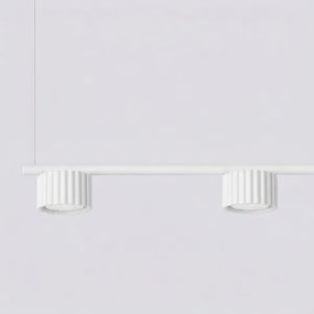Sollux SL.2695 - Lustru suspendat pe cablu AURA 4xGX53/10W/230V alb