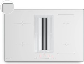 Klarstein Velaire plită cu inducție cu hotă integrată | 4 zone de gătit | 8400 W | 80 cm